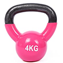 Pink Body Solid Cast آهن آموزش قدرت Kettlebell For Home Gym Workout 4