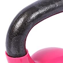 Pink Body Solid Cast آهن آموزش قدرت Kettlebell For Home Gym Workout 6