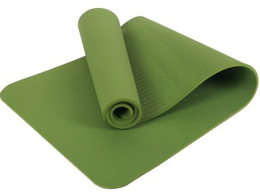 مقاومت در برابر ترک خوردگی 6mm TPE Fitness Yoga Mat برای مقاومت در خانه