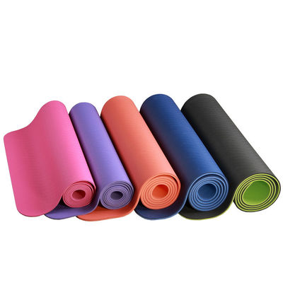 ورزش پیلاتس TPE Fitness Yoga Mat Anti Slip Anti Tear