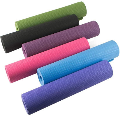 ورزش پیلاتس TPE Fitness Yoga Mat Anti Slip Anti Tear
