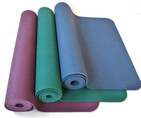 پلی استر PVC Recombination Foldable Yoga Mat Decorative Anti Slip