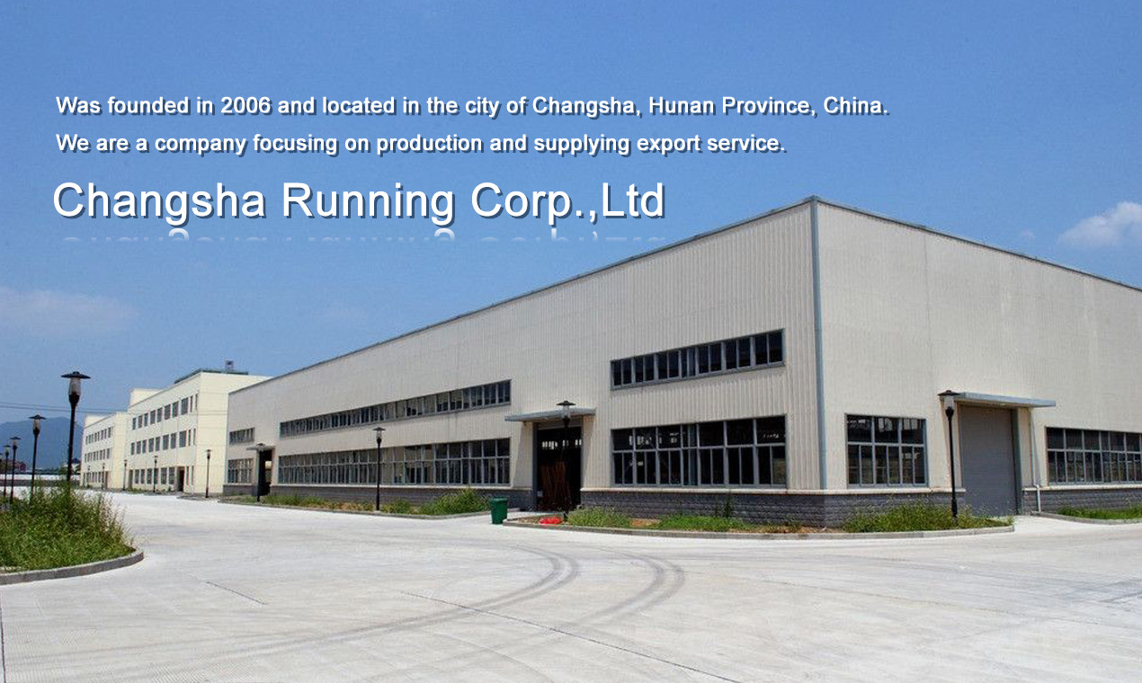 Changsha Running Import &amp; Export Co., Ltd. خط تولید کارخانه