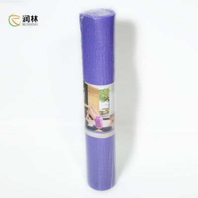 تشک یوگای تک لایه PVC تک لایه 173 سانتی متر * 61 سانتی متر برای تمرین معمول