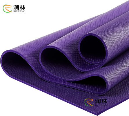 تمرین GYM تک لایه PVC Yoga Mat Foldable Eco Friendly Colorful