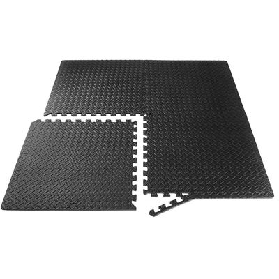 Piso Tatami EVA Foom Floor Puzzle فرش خاکستری خاکستری هندسی شیک مثلث نوزاد