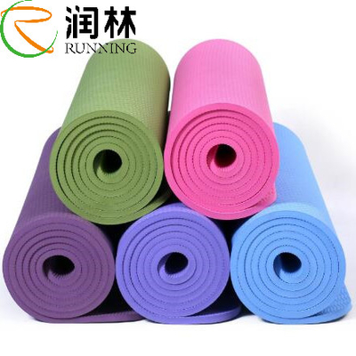 تشک یوگا چند منظوره PVC راحت برای تمرین ورزشی