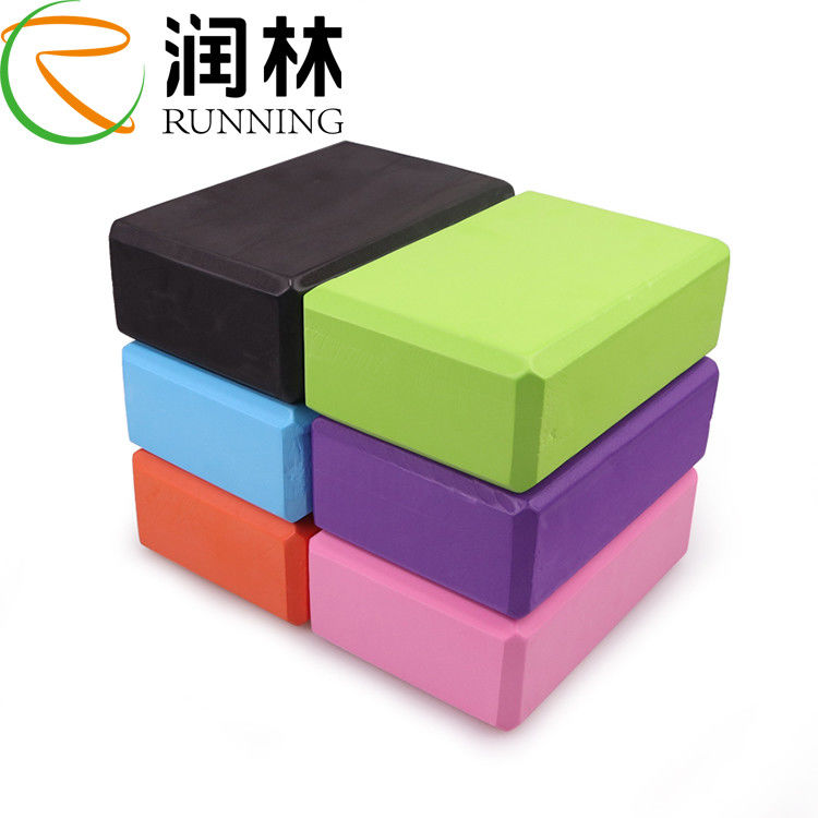 چاپ LOGO Fitness Eva Foam Yoga Brick for عضلات ساختمان 23cm*15cm*7.5cm